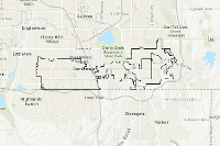 Map Centennial Colorado 